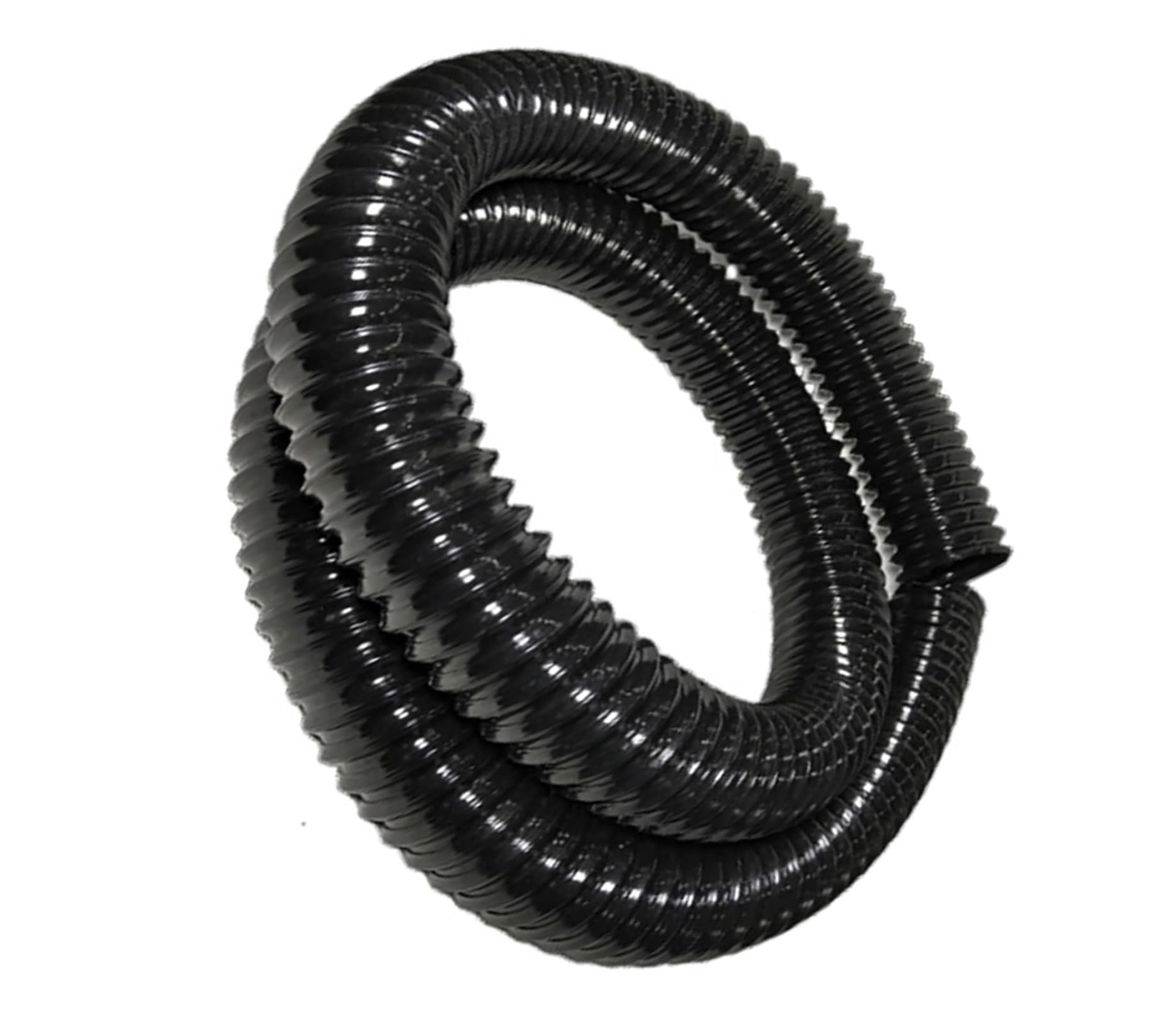 Tubo flessibile for raccolta polveri in PU nero da 1 m - Tubo flessibile for aspirazione trasparente 1 pcs(40mmx2mm)