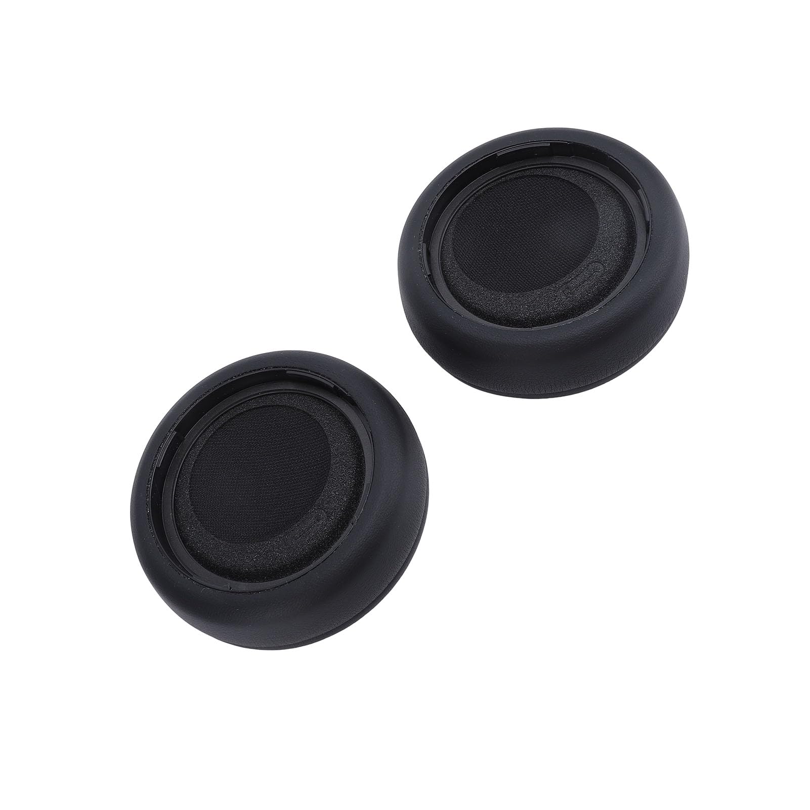 Almohadillas de Auriculares de Repuesto para los Headphones 1 y 2, Almohadillas Suaves de Cuero proteico con Espuma viscoelástica, Aislamiento acústico Mejorado y Ajuste (Negra)