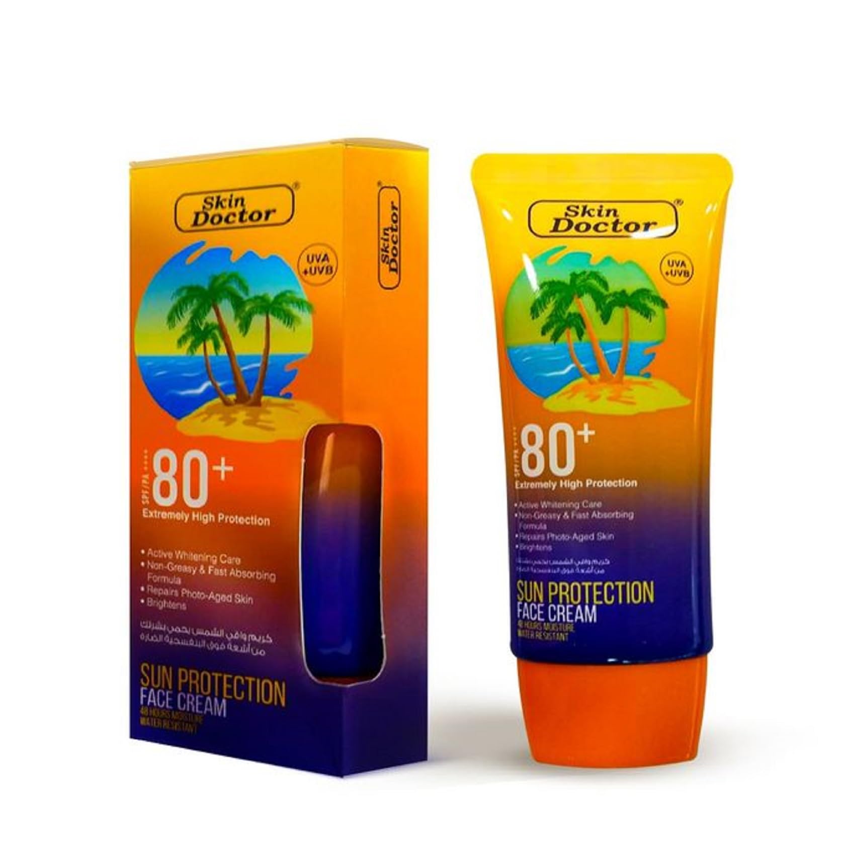 SKIN DOCTOR HERBAL™ Sunblock Refreshing Cream - SPF 80 PA++ (50 g)