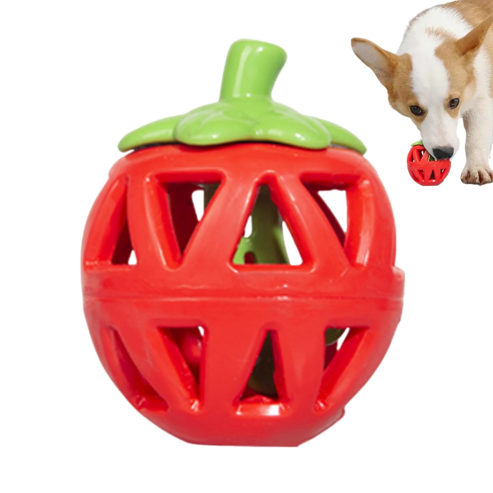 Juguete masticable para perros, juguete de dentición para perros, juguetes masticables con forma de fruta para perros pequeños, juguete para perros, juguete para masticar limpieza de dientes, juguetes