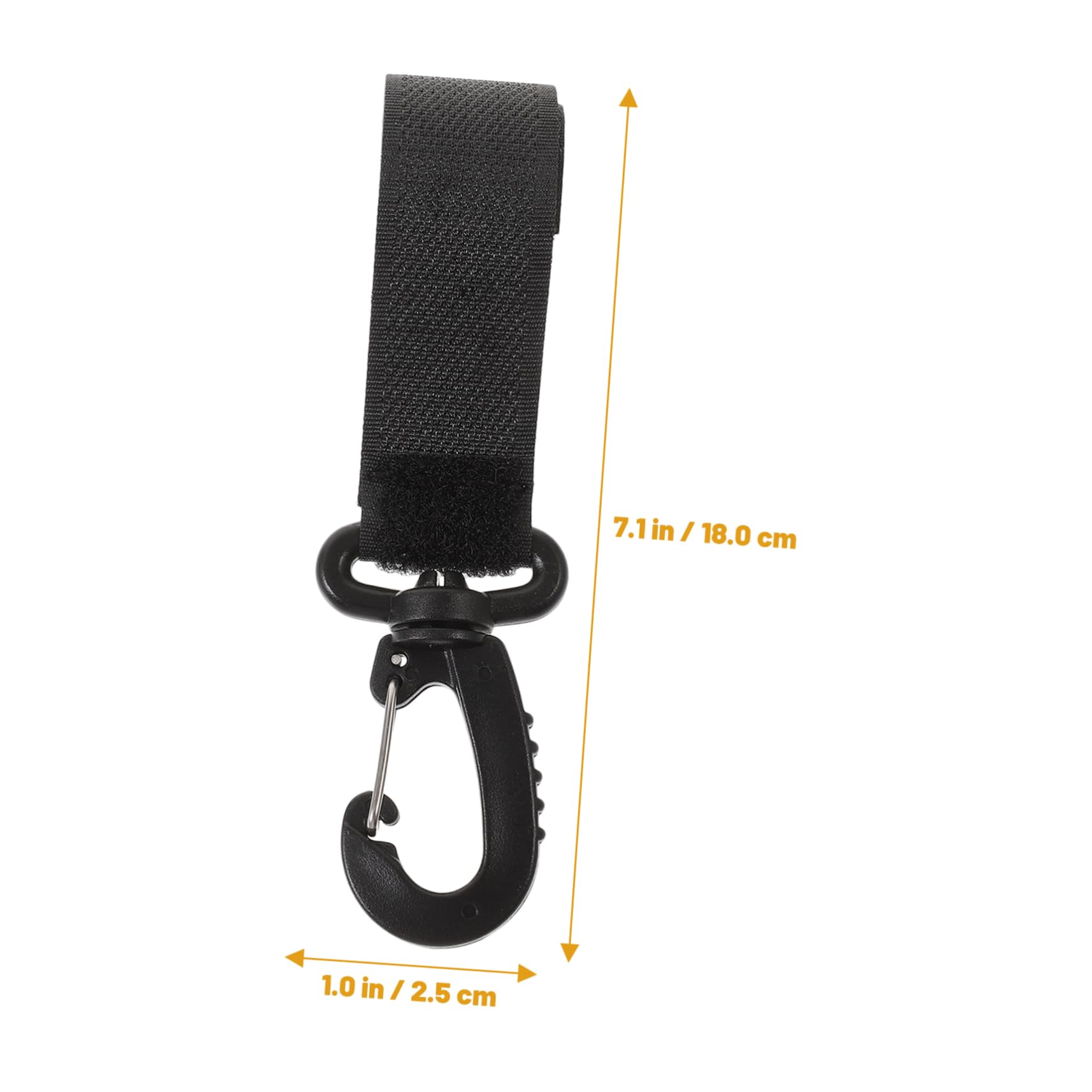 CATIEBYE Stroller Hooks for Hanging Plastic Swivel Hook 360 Degree Rotation for Stroller Diaper Caddy Organizer