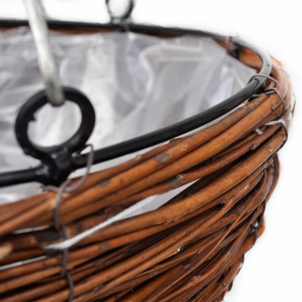 Grand pot de fleurs extérieur pour balcon - Pot de fleurs suspendu - Pot à herbes suspendu - Solution idéale pour un jardinage peu encombrant et des plantes saines
