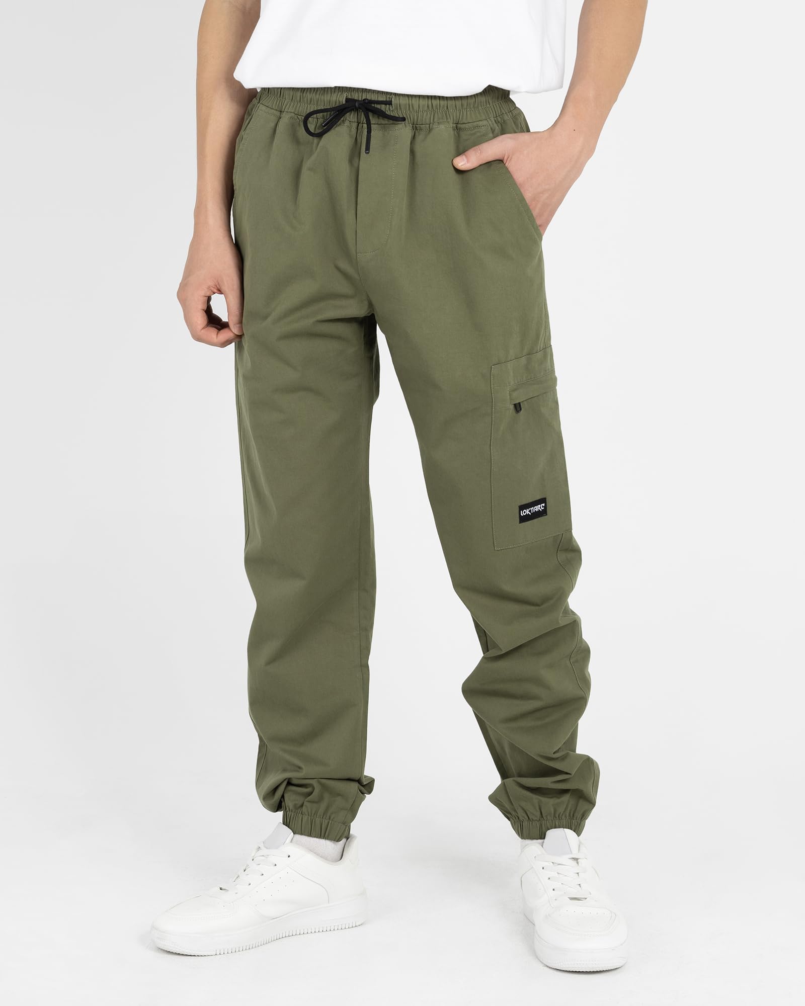 YoungSoul Pantaloni Bambini e Ragazzi, Joggers con Elastico in Vita Skinny mimetici Stile Cargo