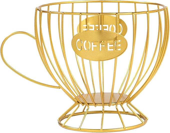 Coffee Creamer Container Metal Coffee Holder for Counter