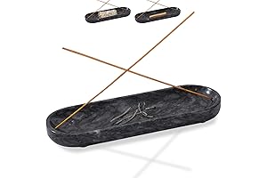 Marble Incense Holder with Ash Catcher