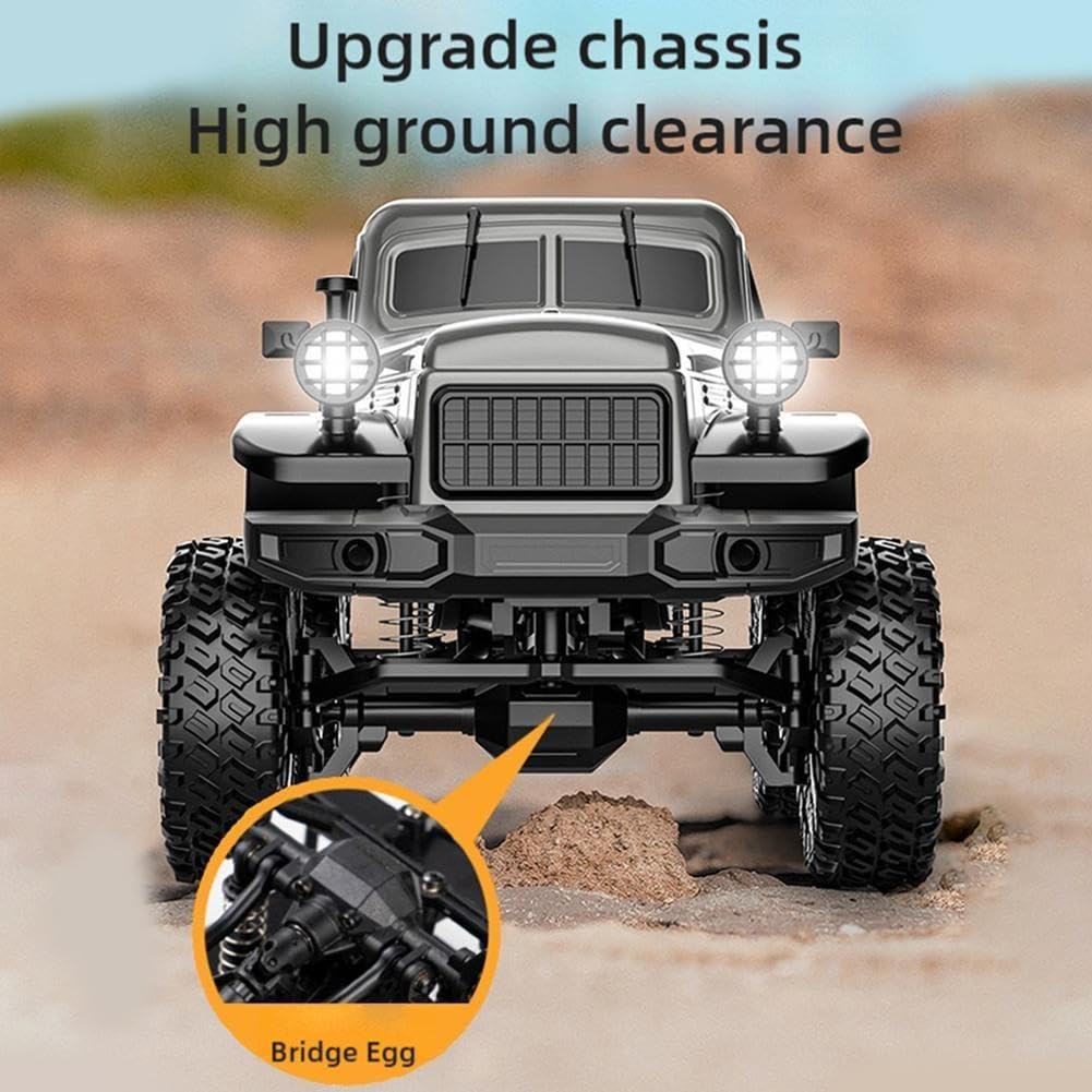 Amazon.co.jp: RC ロッククローラー RC トラック、1:18 スケール RC