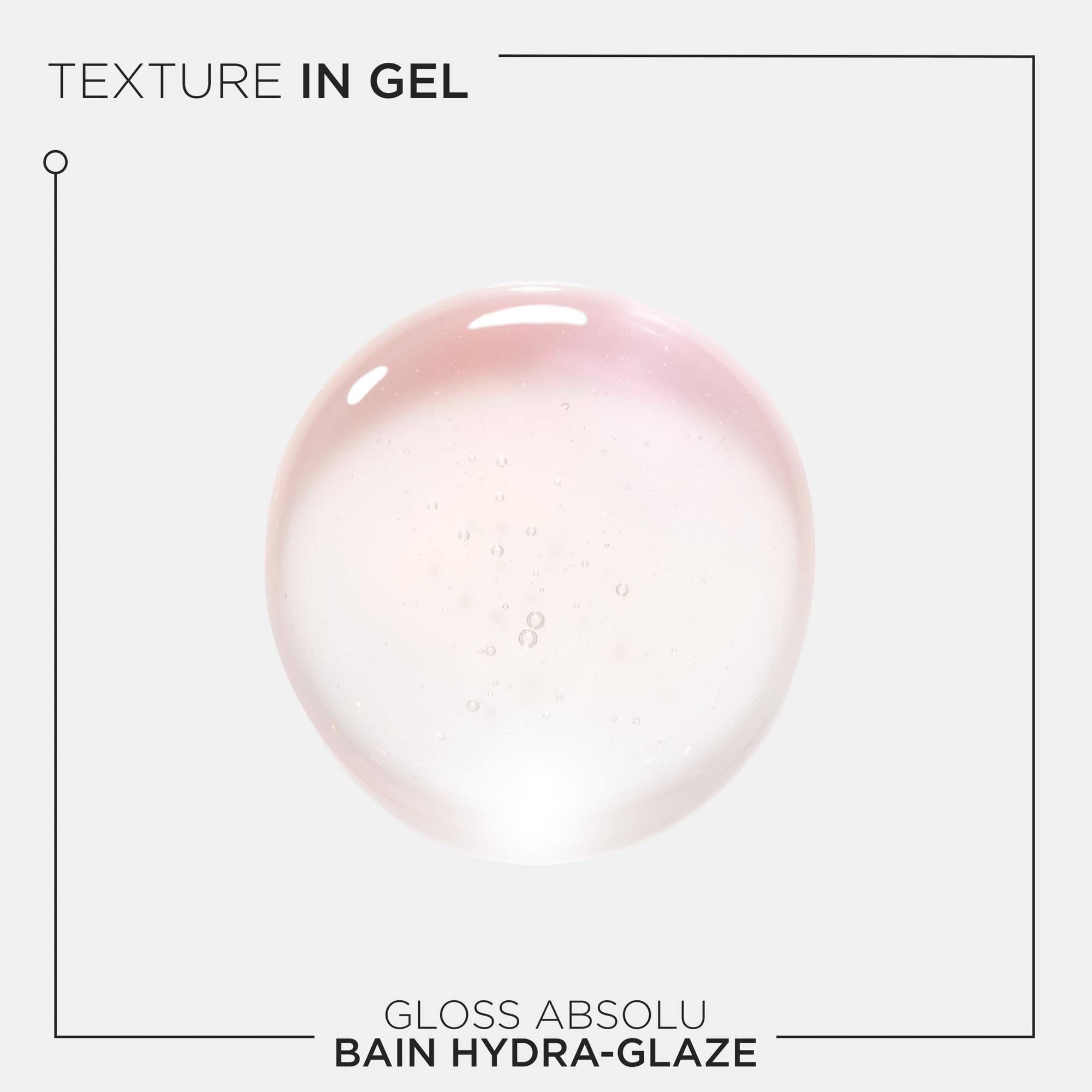 Kérastase Gloss Absolu, Shampoo per Capelli Crespi, Con Acido Glicolico, Acido Ialuronico e Olio di Rosa Canina, Bain Hydra-Glaze, 250ml