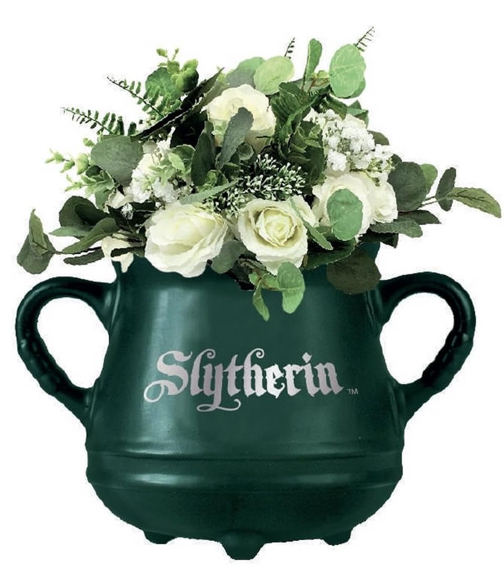 Slytherin Cauldron Wall Vase - Harry Potter Shaped - Ceramic Vase — image 1