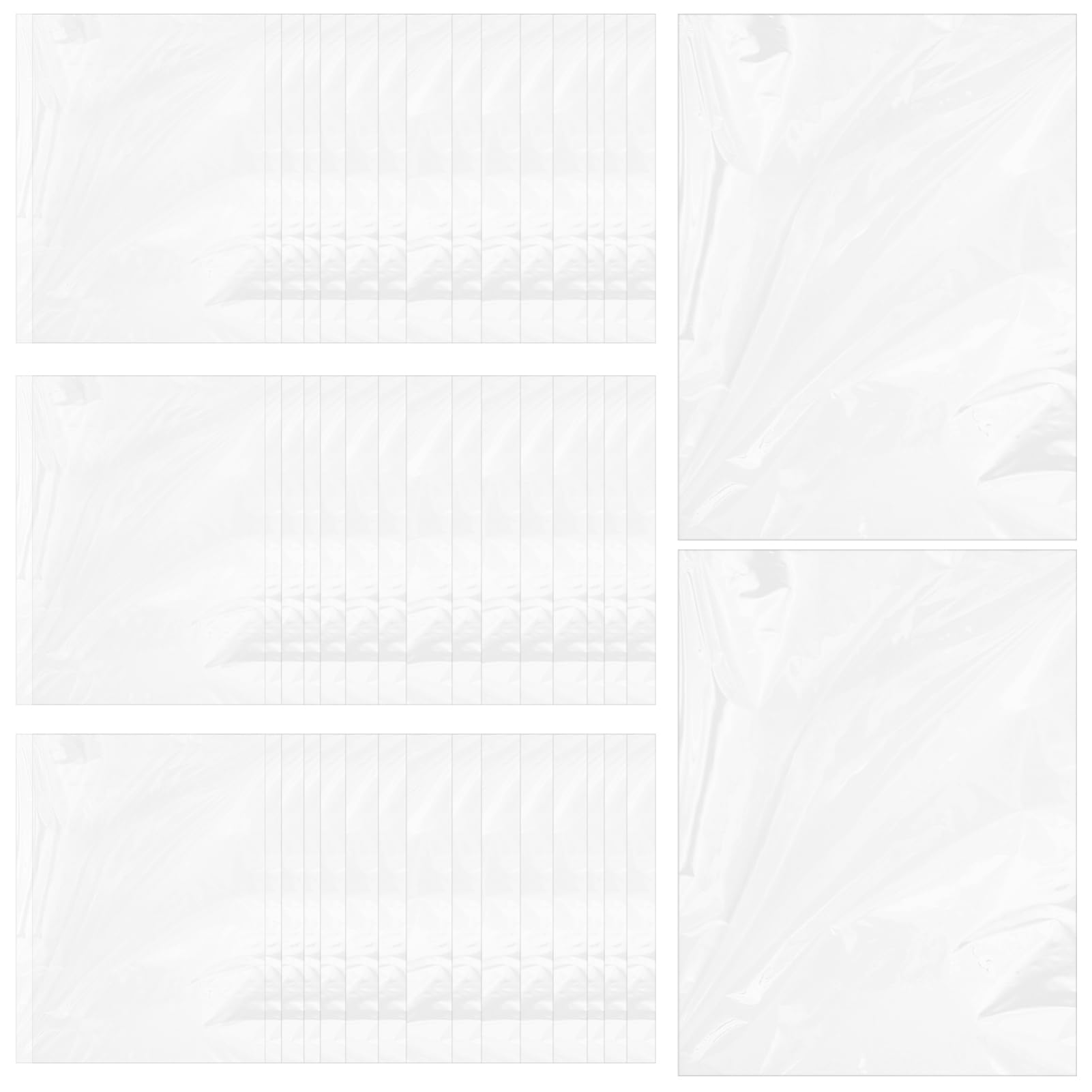 FOMIYES Squeeze Bottles Covers for Tattooing 250pcs Cleaning Bottle Bags Plastic Disposable Lightweight