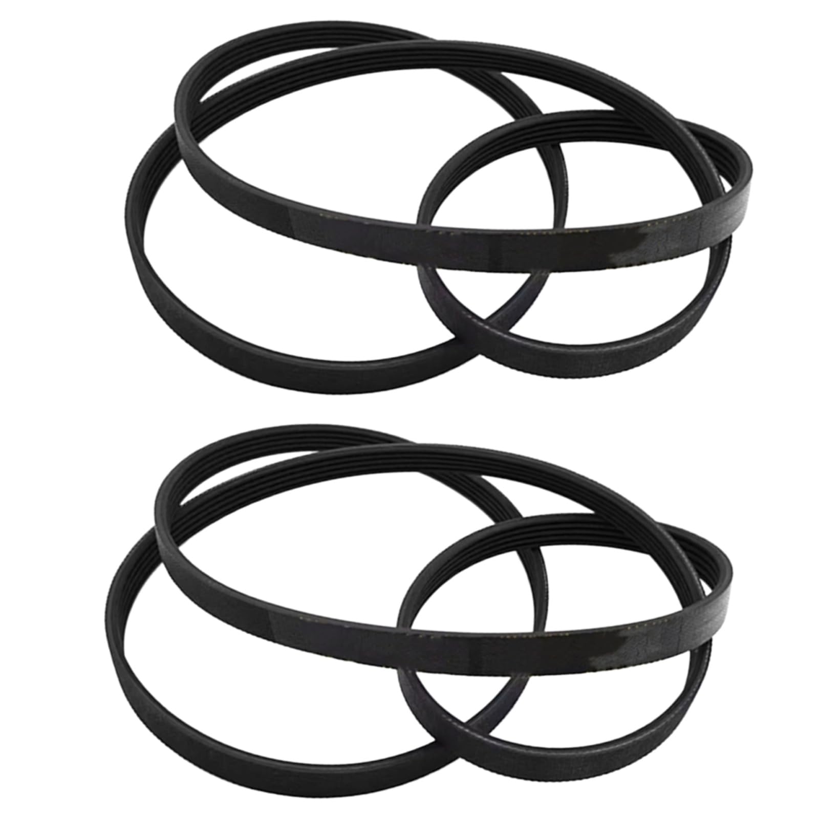 Jazuaiao Of 2 Washer Belt Drives Straps Washing Machine Repair Part Washing Machine Belts Washer Drum Belt for Repair