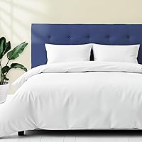 Vista 9 de Ashton Sheets Juego de funda de edredón de algodón egipcio, tamaño Queen, 600 hilos, 100% algodón egipcio, suave tejido satinado, cierre de Verde