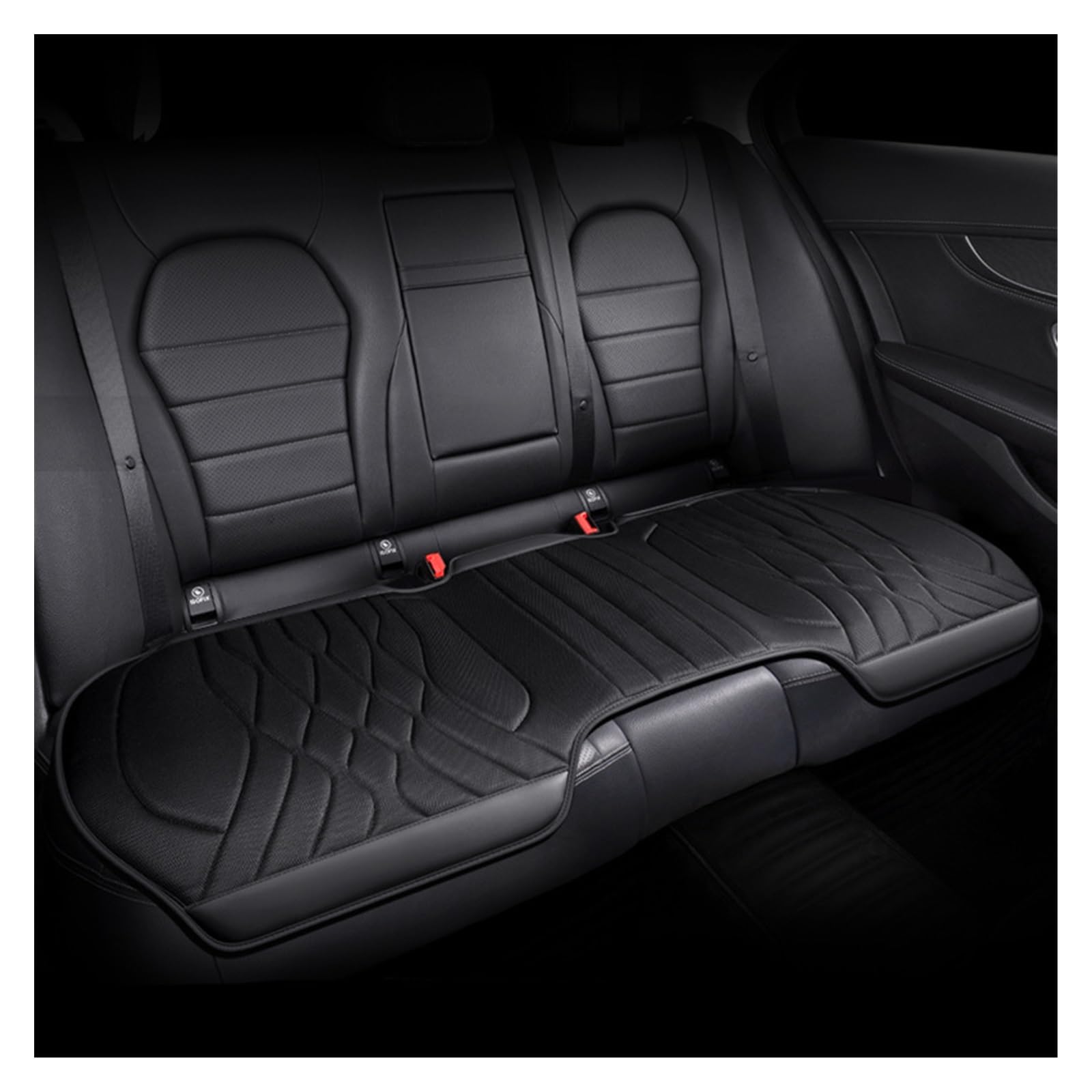 Coussin de siège de voiture en soie de glace antidérapant pour housse de protection