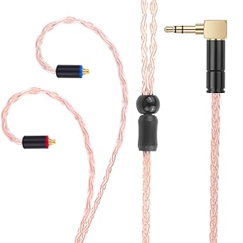 SE215 Cable Compatible with Shure Shure SE215, SE215 Pro, SE315, SE425, SE425 Pro, SE535, SE846, AONIC 3, AONIC 4, AONIC 5, MMCX Headphone Cable for UE900, WESTONE W40, W60, B50, W80, 4ft