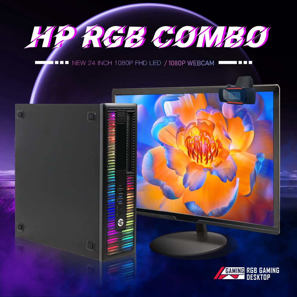Amazon.com: HP RGB Gaming Desktop Combo, Intel i5 6500, 16G