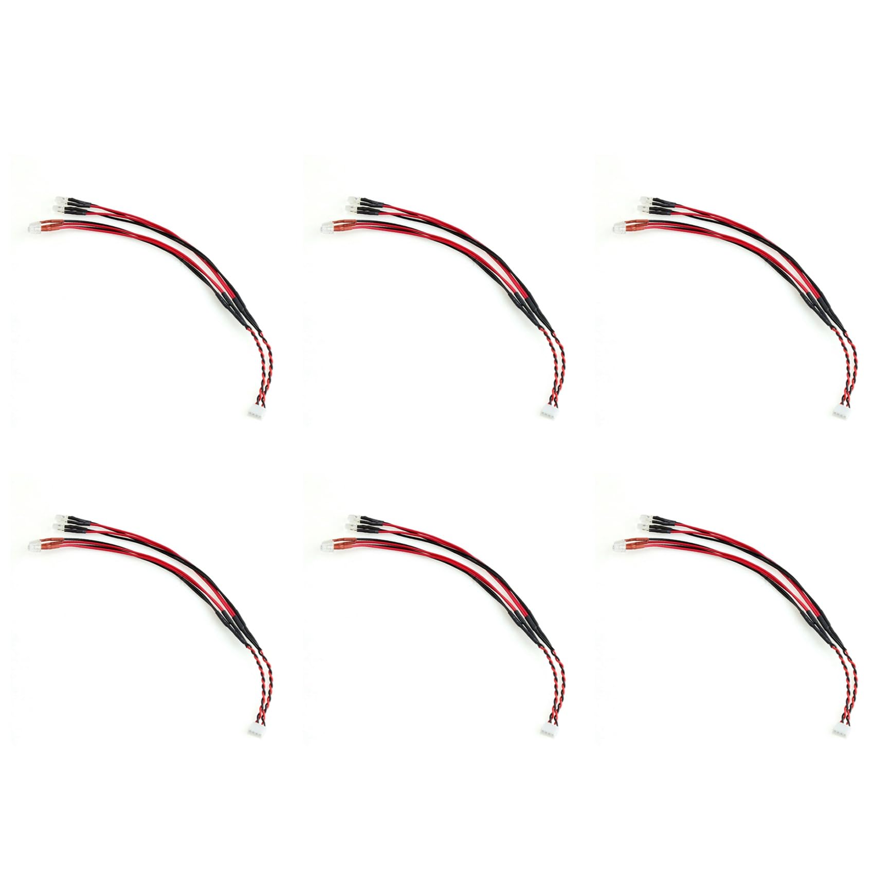 Faros LED coche RC 1/28 para reparar iluminación de Mini-Z 7