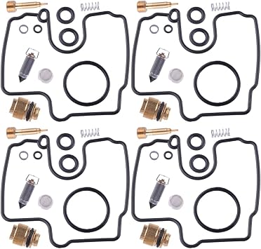 CITALL 4 Sets Carburetor Carb Kit Fit for Y YZF-R1 YZF R1 1998 1999 2000 2001