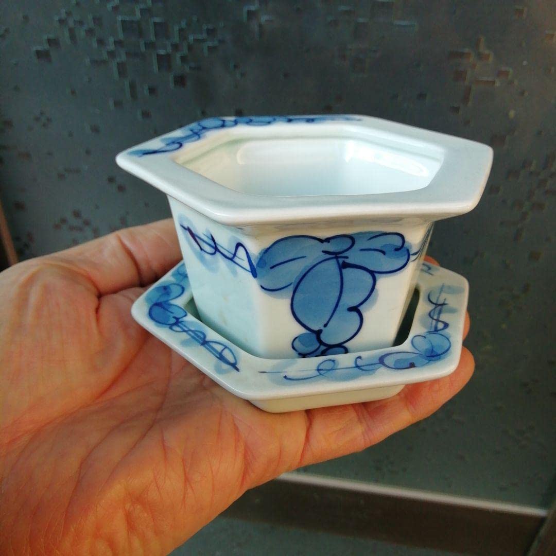 有田焼、ミニ鉢、盆栽鉢、盆栽小鉢、鉢、植木鉢、山野草鉢、蘭鉢、盆栽