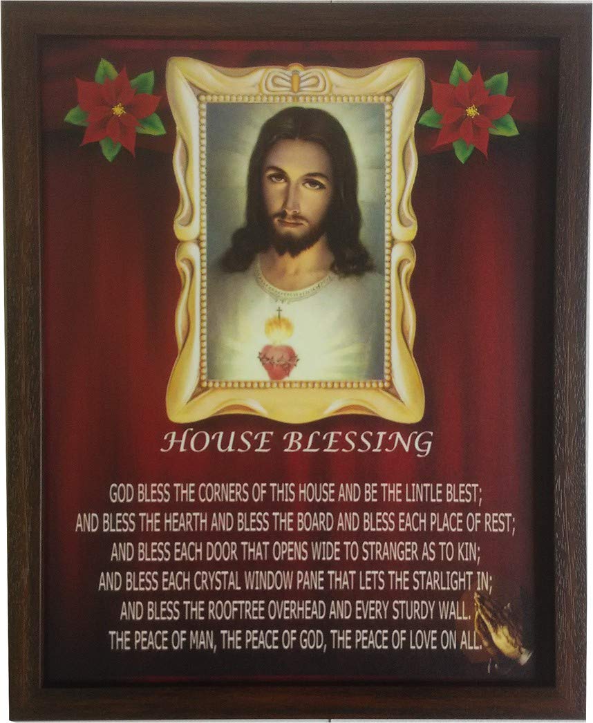 Elegance Jesus Christ our Saviour painting picture photo frame christian art for wall house blessing, christmas gifts living room bedroom home decor Painting size- 16.25 HEIGHT inch x 13.25 WIDTH inch