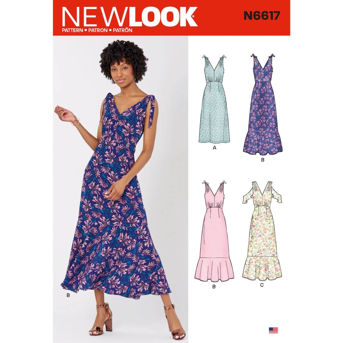 New Look Sewing Pattern UN6617A Misses' Dresses