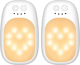 電気あんか コードレス 8-10時間連続発熱 3 IN 1 モバイルバッテリー 5200 mAh 充電式力イ口 2個セット 42-45℃ 2階段温度調節 可爱い 小型 電気かいろ-ホワイト