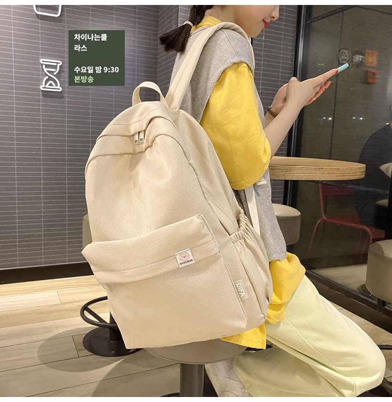 Image of MIPPO Backpack for School | Large Capacity Aesthetic Backpack for Teen Girls | Stylish & Durable College Bag