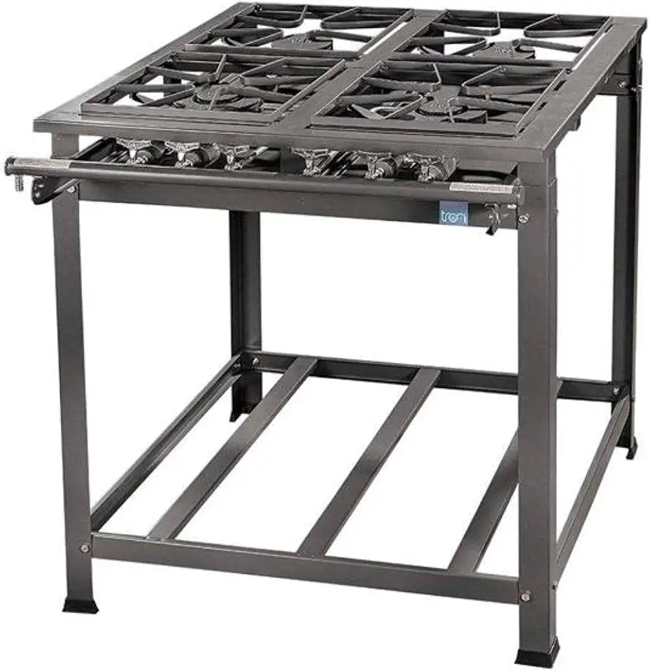 Fogão Industrial Tron ECO 4 Bocas Grafite