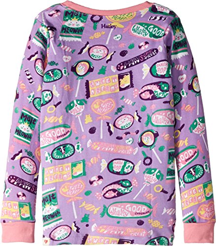 Image of Hatley Girls' Organic Cotton Long Sleeve Printed Pajama Sets