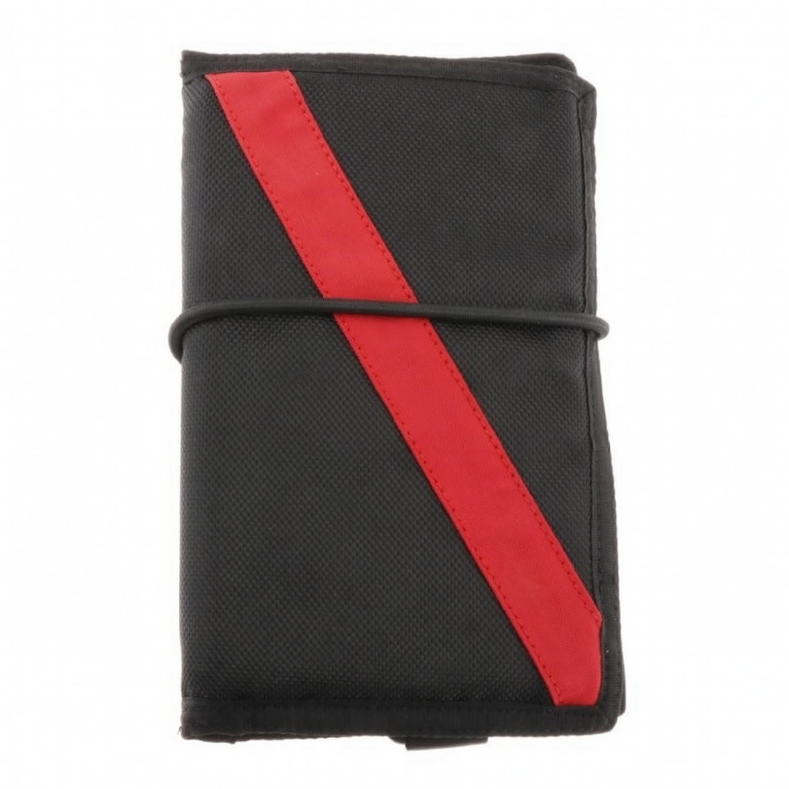 Baoblaze Taccuino da Sub Impermeabile, Taglia Unica, Nero E Rosso