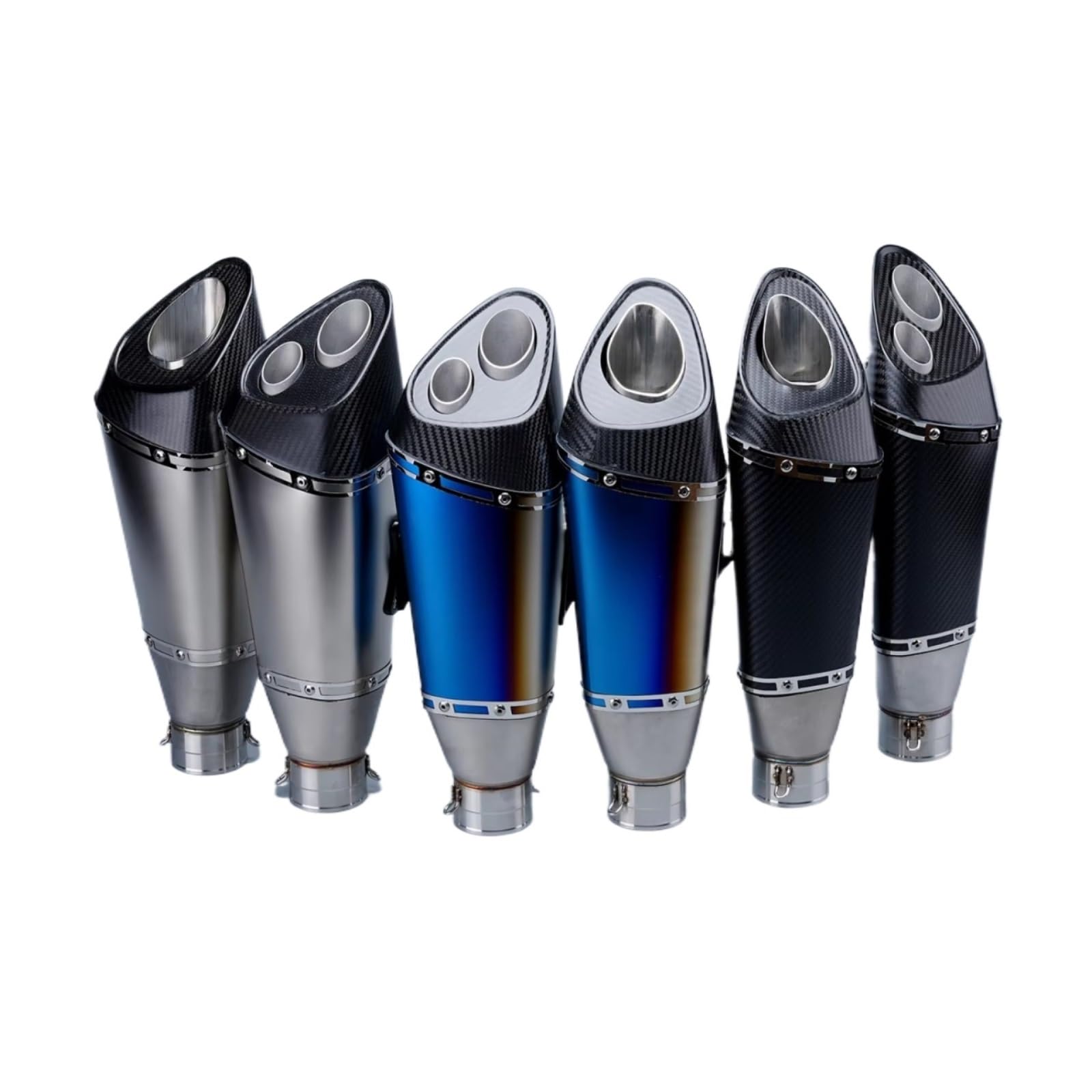 Compatibile Con Per Z1000 Per Z900 51mm Universale Silenziatore Di Scarico Moto R11 Modificato Slip On Adattatore Parti Del Tubo(C)