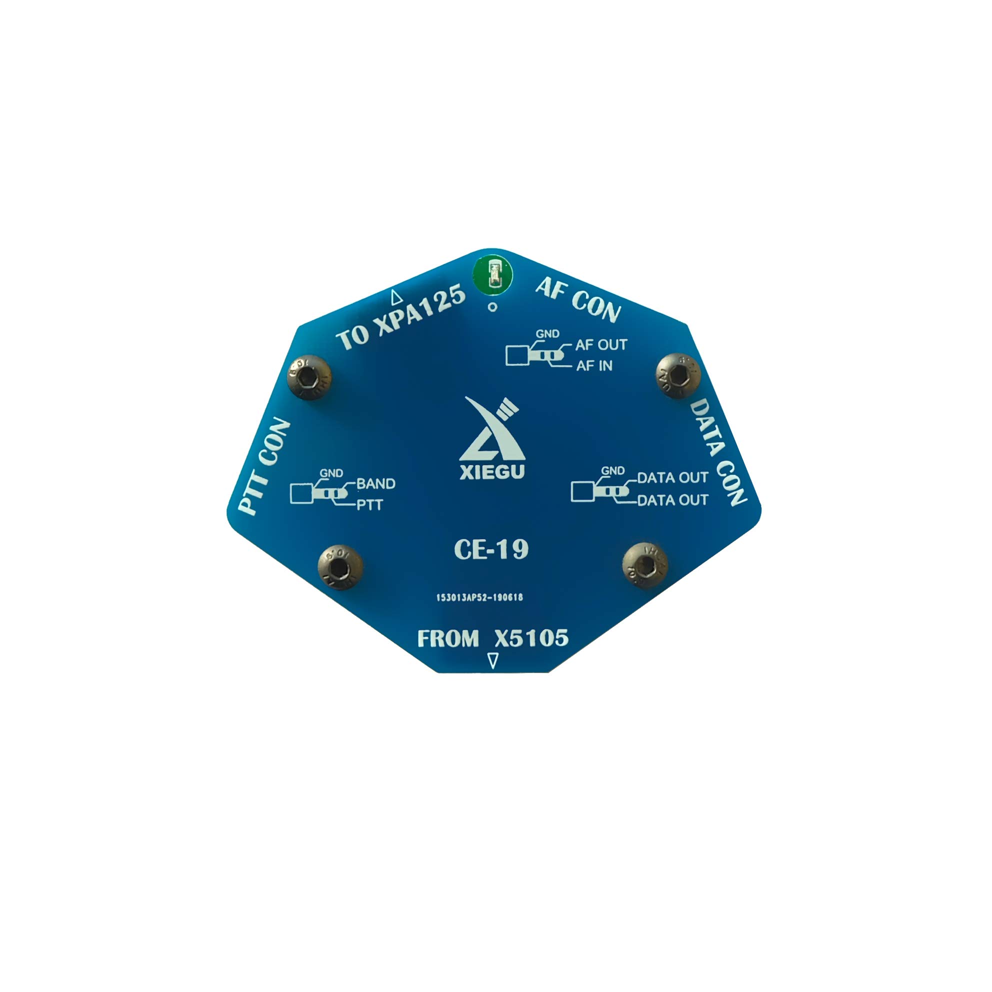 Xiegu CE-19 Data Interface Expansion Card Products (X5105 and G90 ect.) Acc PTT SJR PA