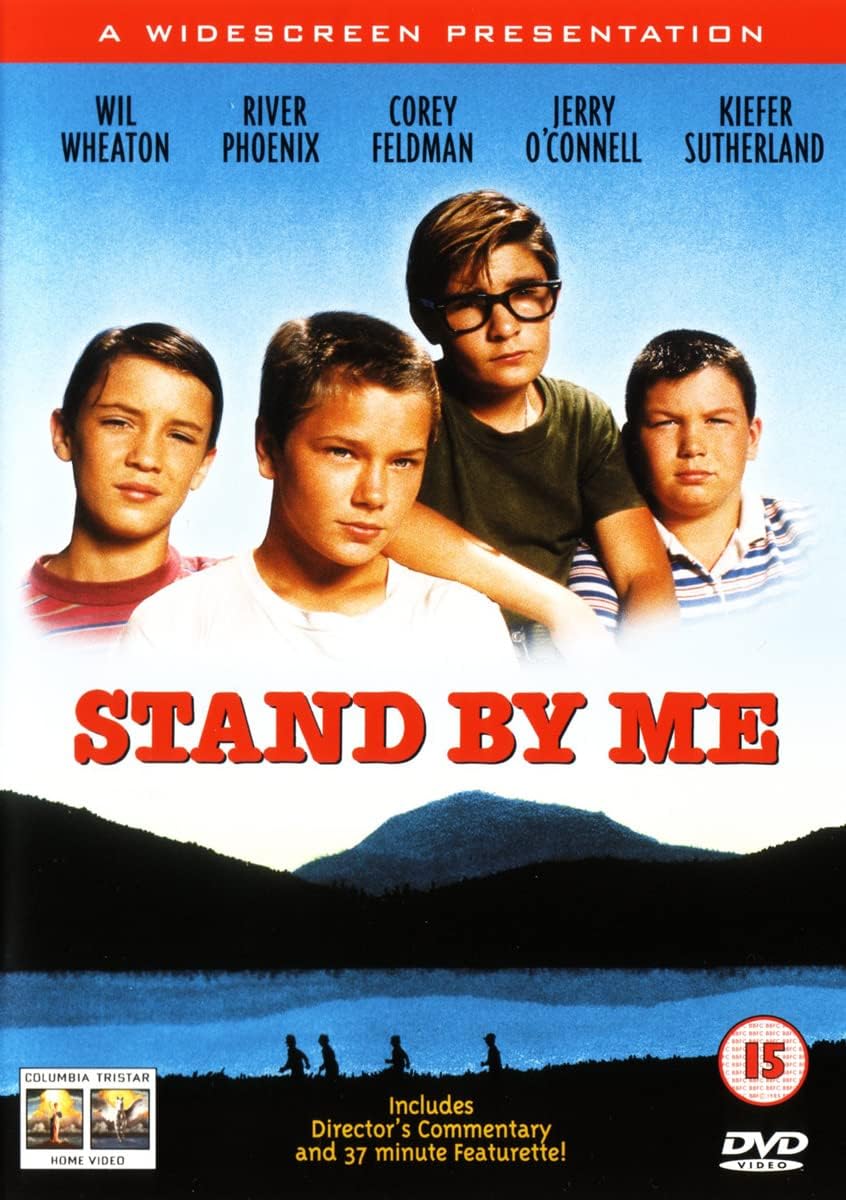80s Classic Retro Vintage Movie Film Posters Poster Prints Wall Art Pictures (Stand By Me, A4 Poster)