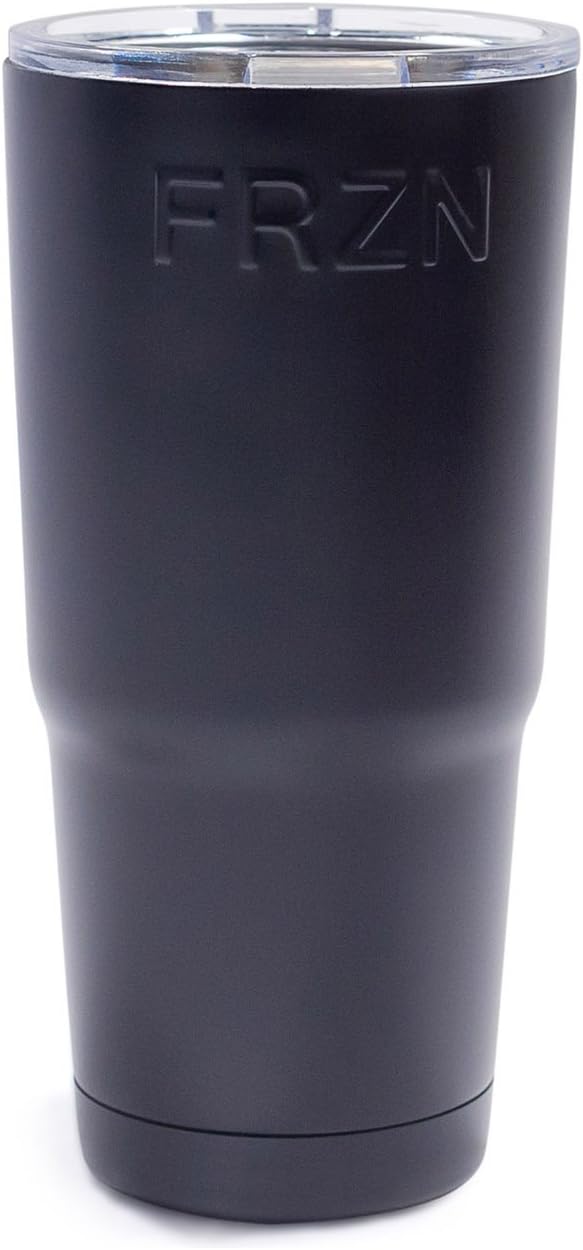 Double Walled Vacuum Insulated Tumbler, 22 oz, Black