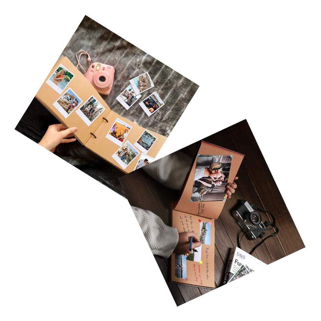 Album fotografici e Scrapbooking, Brown 29x19cm 40-Page Photo Album Scrapbook