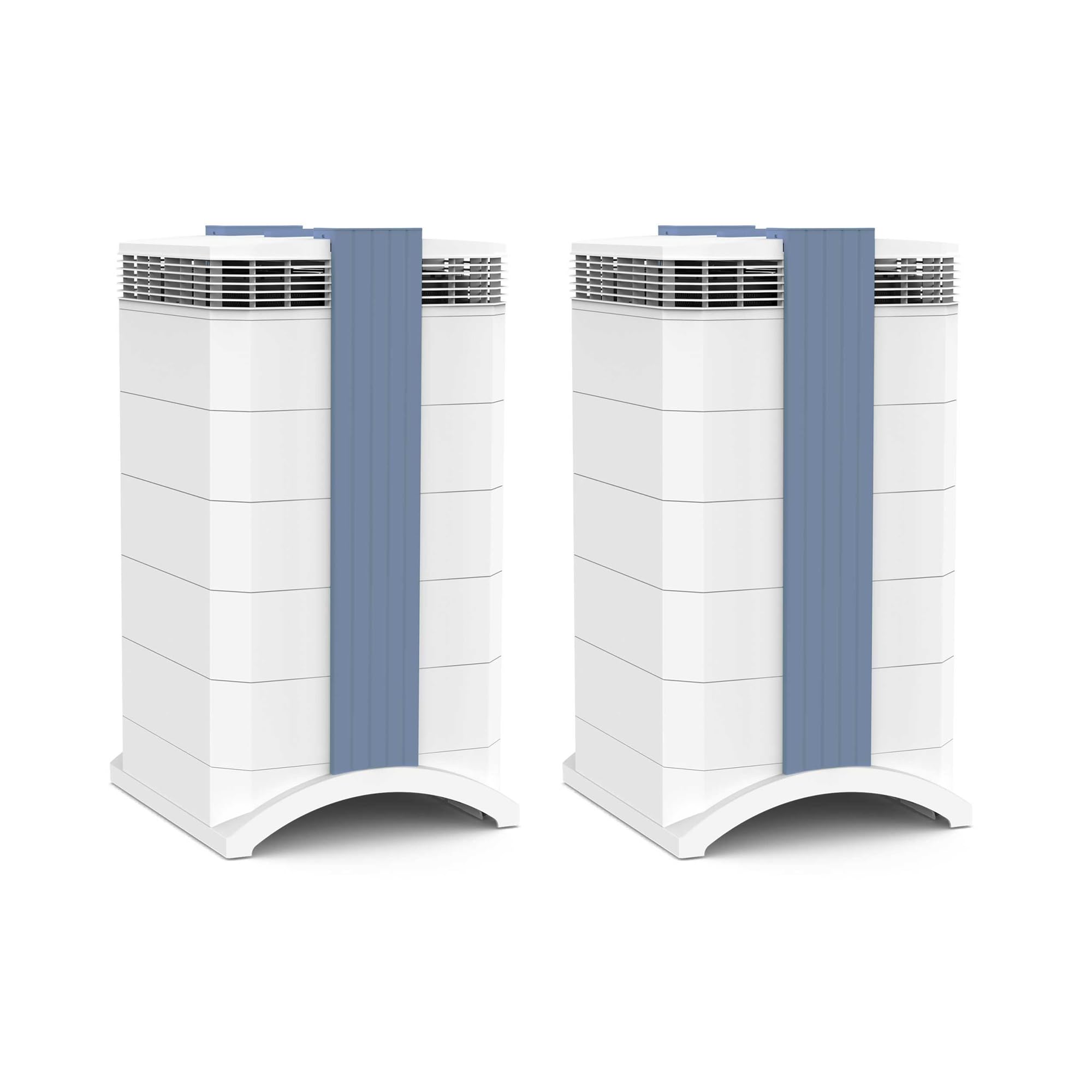 IQAir GC MultiGas XE Air Purifier- 2-Pack – Smart MultiGas Filtration for Rooms up to 2250 sq ft - Chemicals, Odors, VOCs, and Particles, Swiss Made, WiFi Enabled