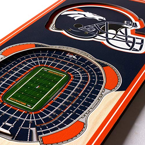 Image of YouTheFan NFL 3D Stadium Banner - 6x19