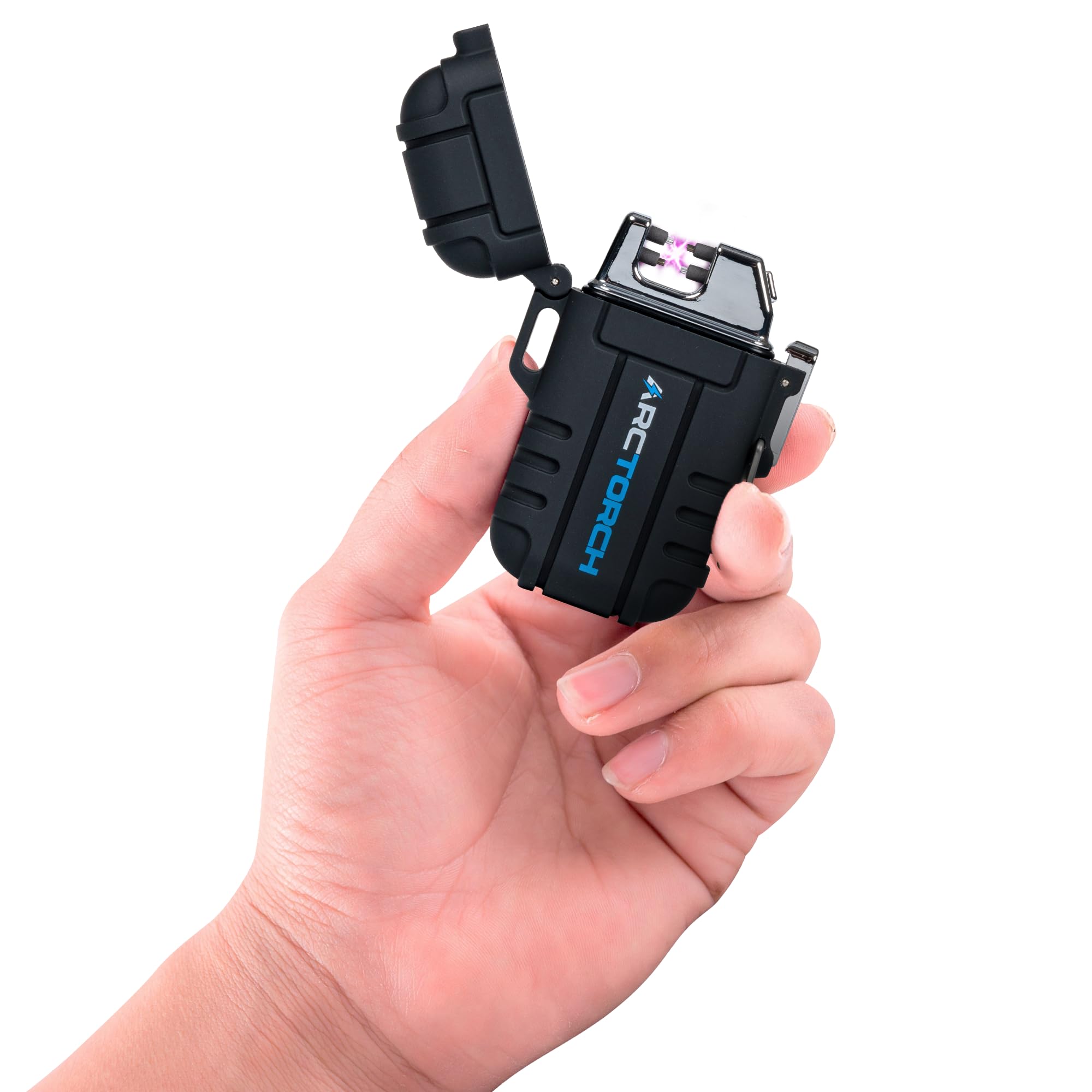 Original Defense ArcTorch Electric Lighter - Windproof, Waterproof, Flameless, Rechargeable Plasma Lighter with USB Charging