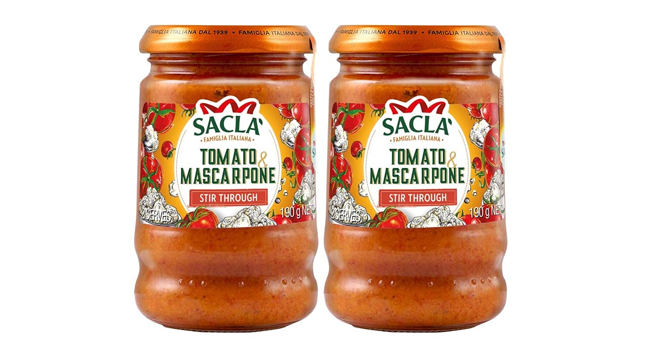 Tomato & Mascarpone Sauce (190g, Pack of 2)