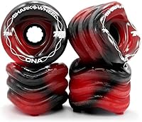 Vista 19 de Shark Wheel Ruedas de crucero Longboard de 2.835 in, fórmula ADN, juego de 4 ruedas
