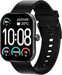 HAYLOU S6 Relógio Inteligente para Homens e Mulheres,Tela HD de 2,01",Bluetooth Telefone Chamada,127 Modos de Treino,IP68 à Prova d‘Água Relogio Smartwatch