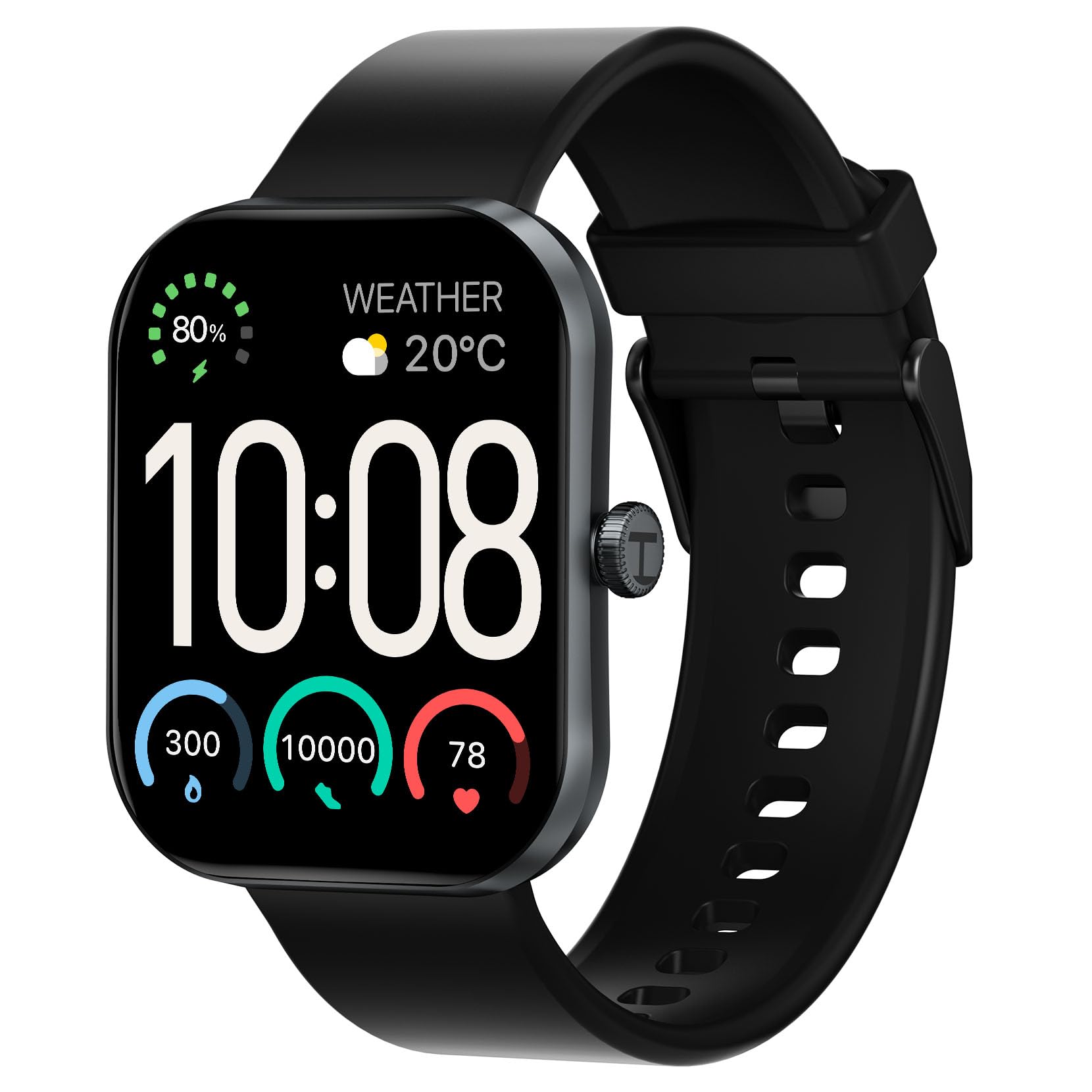 HAYLOU S6 Relógio Inteligente para Homens e Mulheres,Tela HD de 2,01",Bluetooth Telefone Chamada,127 Modos de Treino,IP68 à Prova d‘Água Relogio Smartwatch