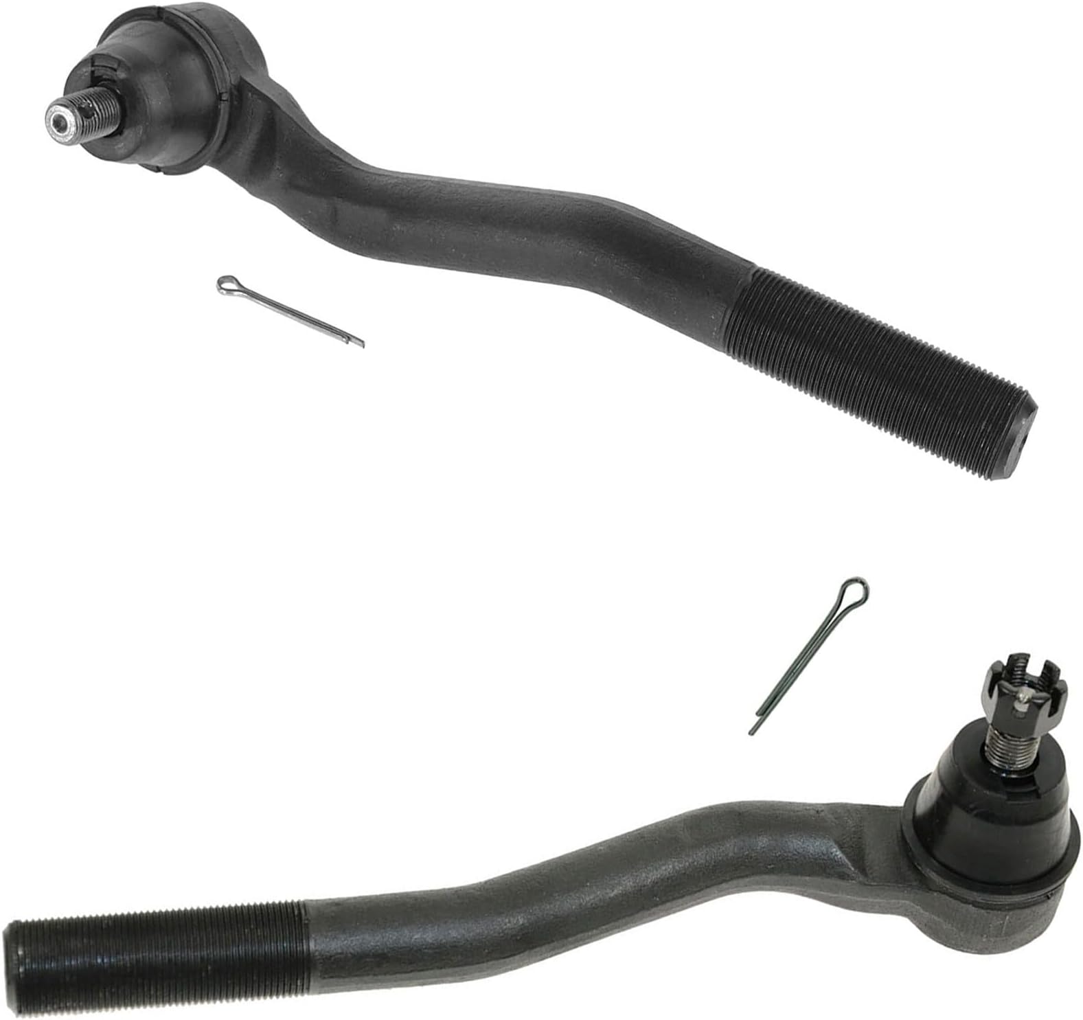 TRQ Front Tie Rod Set Compatible with 1999-2004 Jeep Grand Cherokee