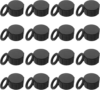 LIOOBO 16set Sprinkler Tube Cap Plastic Leakproof for Outdoor Plumbing