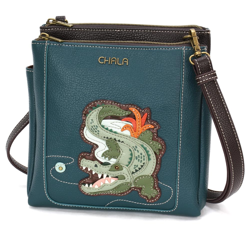 CHALA Merry Messenger RFID Protected Women Faux Leather Shoulder Purse with Adjustable Crossbody Strap
