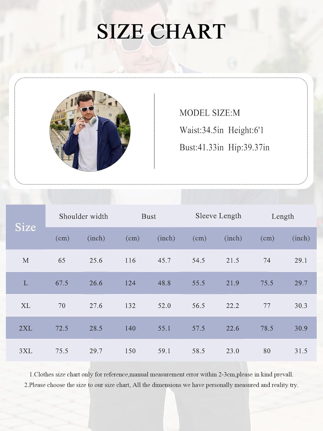 Men's Windbreaker Quarter Zip Pullover Lightweight Jackets Athletic 1/4 Wind breaker Jackets Golf Mock Neck with Pockets - Image 7