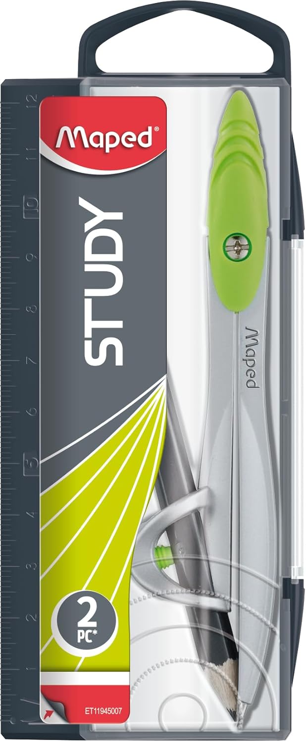 Maped Study Metal Compass with Universal Holder in