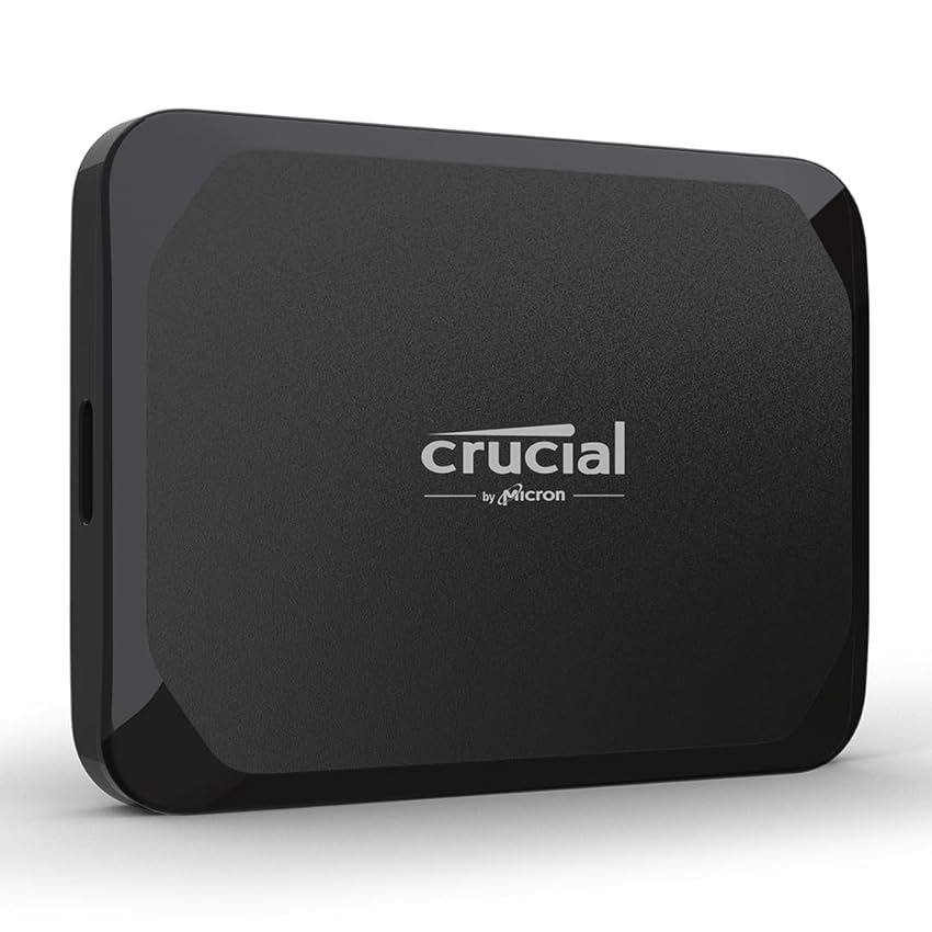 Immagine del prodotto Crucial X9 SSD 1TB Esterno Portatile, Fino a 1050 MB/s, Compatible con PC, Mac, PlayStation e Xbox, Hard disk esterno SSD, USB-C 3.2 - CT1000X9SSD902