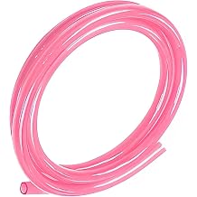 Fuel Vent Line, 118.11" Rubber Fuel Carburetor Vent Hose Line, Leak-proof Seal Petrol Hose Replacement, for ATV, Dirt Bike, Go Kart, Moped Pocket Bike Pink