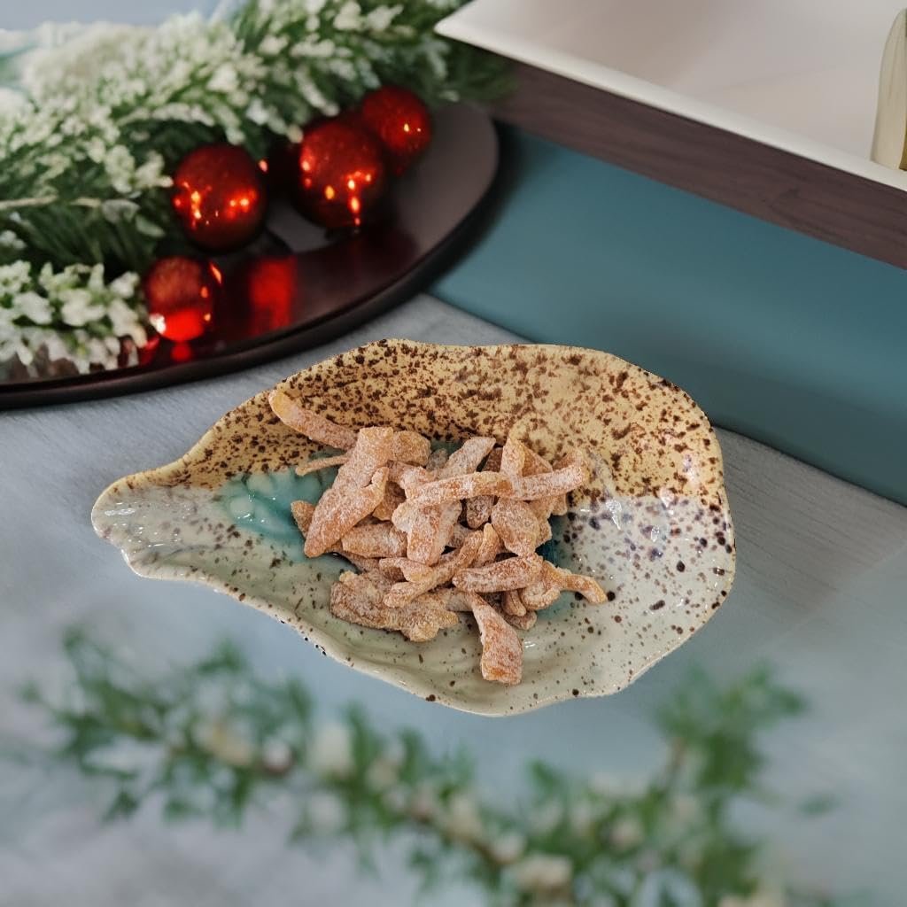 Small Potpourri Bowl Decorative Bowl Tray for Home Decor, Candy Dish, Jewelry Catch All, Office Desk, Gift (Teal Blue Ceramic) - Image 2