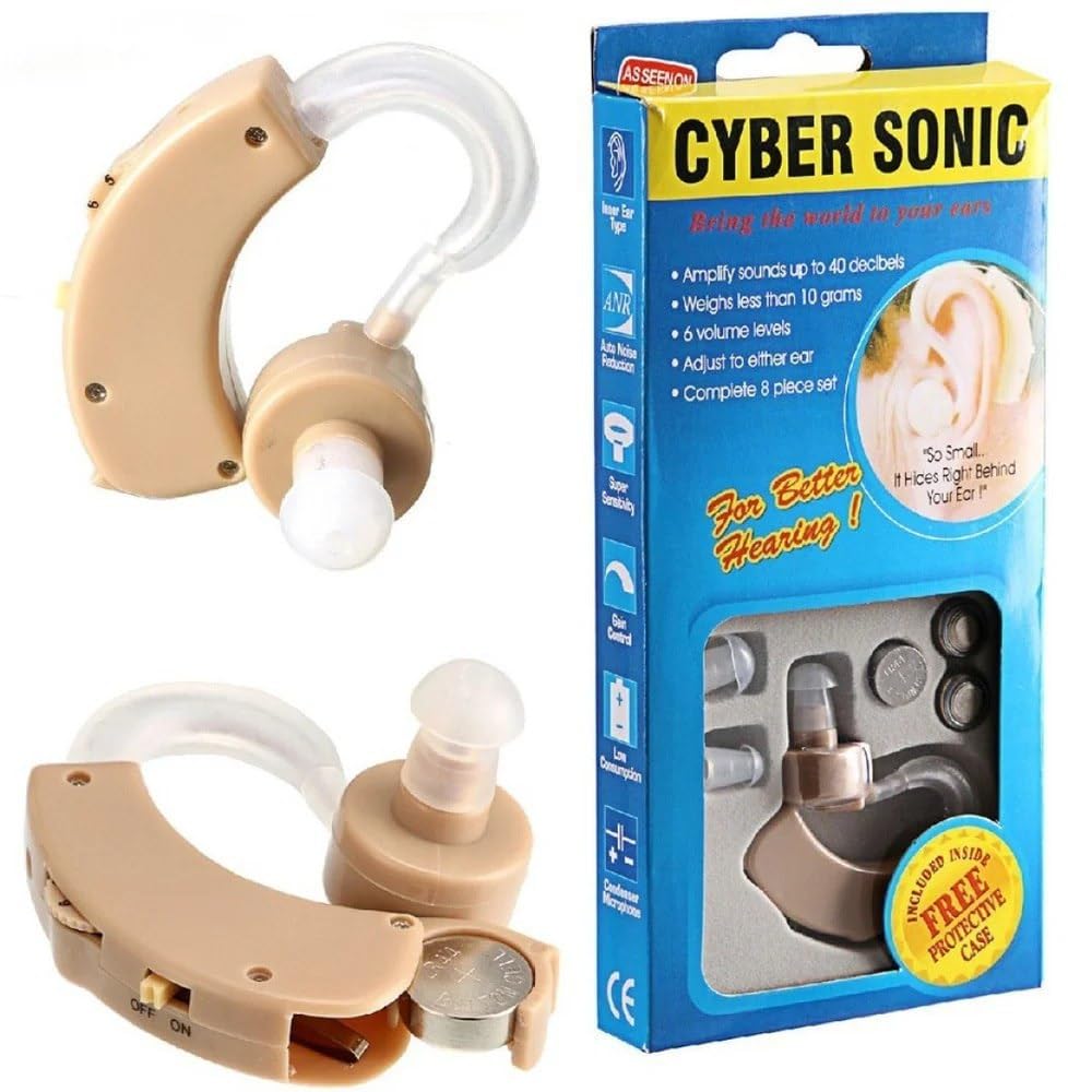 Cyber Hearing Machine Ear Machine Ear Hearing Aid Machine Hearing Machine Ear Machine For Old Age Sound Amplifier Machine for adult (pack of 1)-image-31