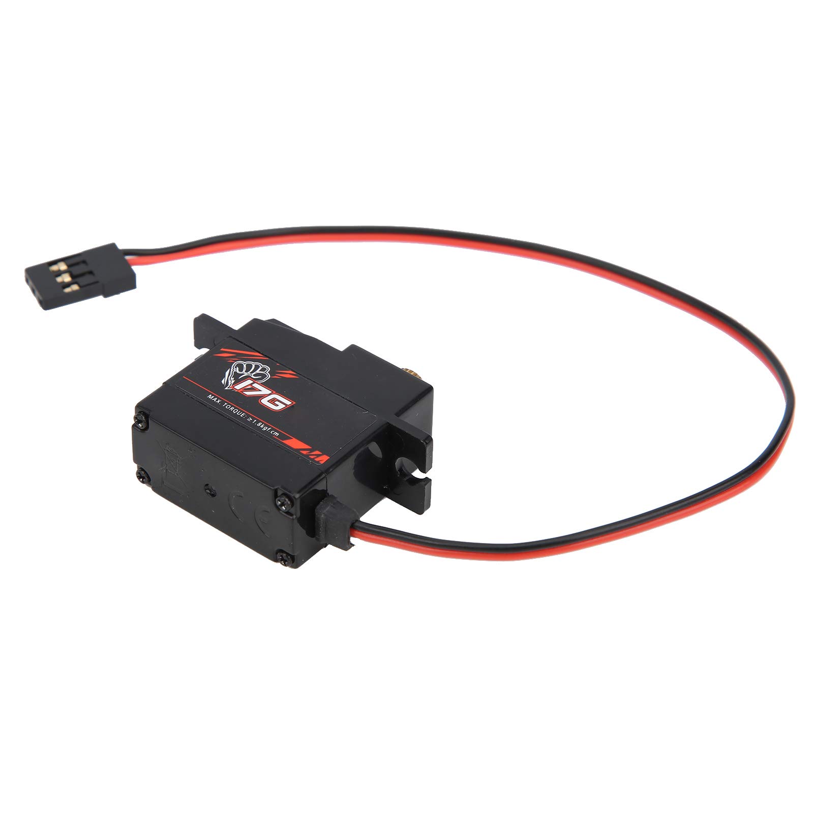 Dilwe RC Motor ESC Set, 3300KV Brushless Motor Speed Controller, 17G Metall Servo Combo Set für RC Car, Model Car, Race Car, Offroad Car, Electric Car